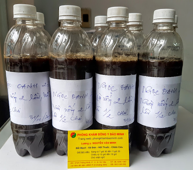 Dịch vụ sắc thuốc thang tại phòng khám Bảo Minh
