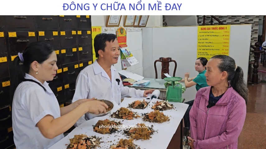 Đông y chữa nổi mề đay