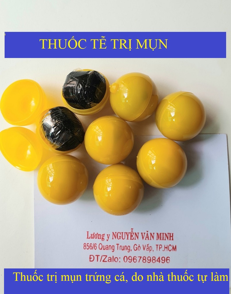 Thuốc tễ trị mụn